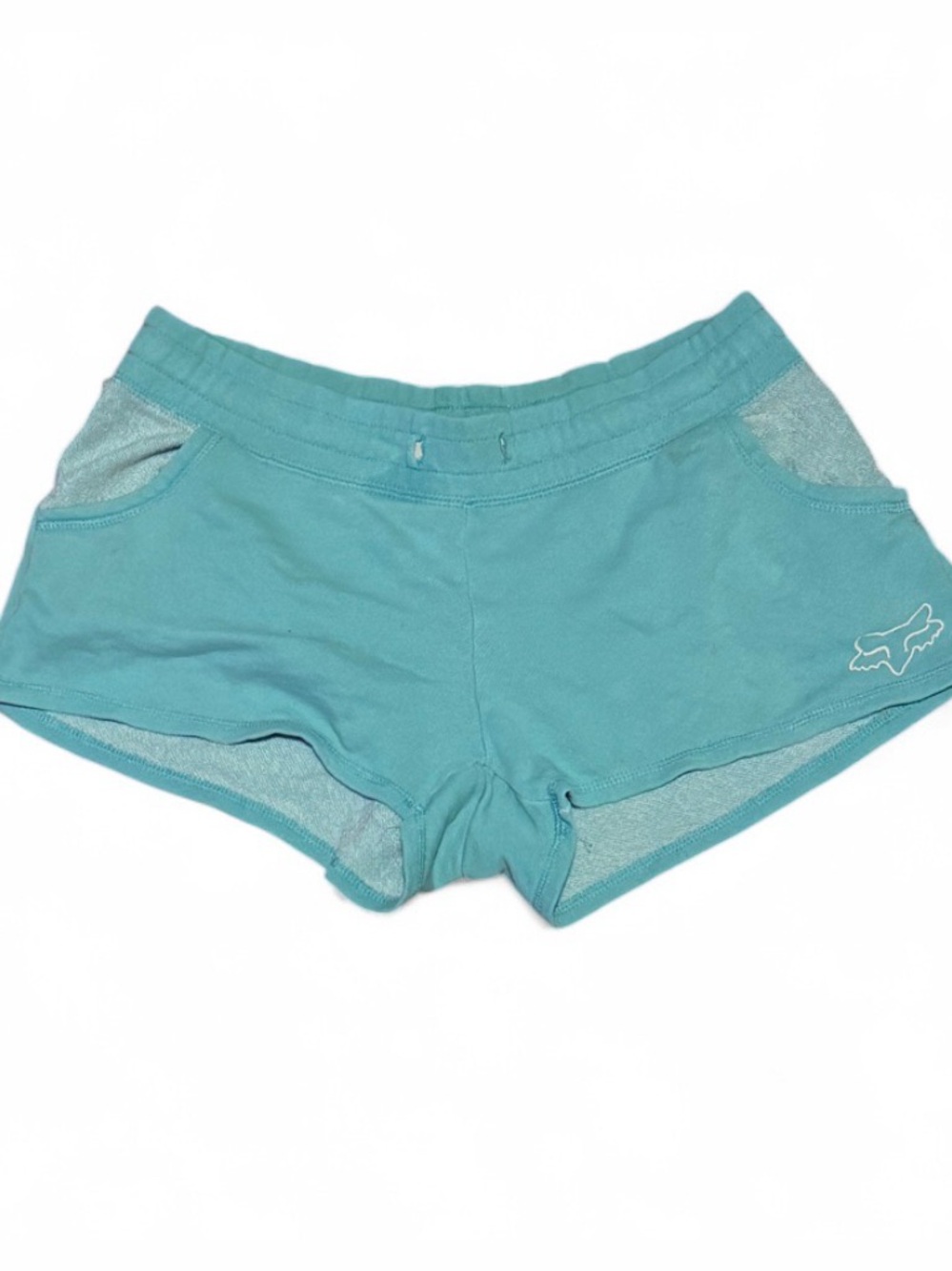 Fox Racing Teal Fox Logo Athletic Shorts